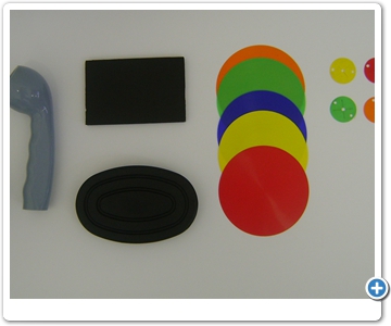 Peas especiais em silicone